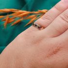 Image 4 of Gold ring with garnet stones | Vintage