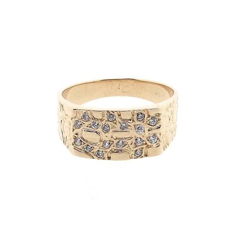 Afbeelding 3 van Roségouden ring met zirconia