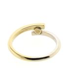 Image 4 of Two-tone gold ring with diamond | 0.07 ct.