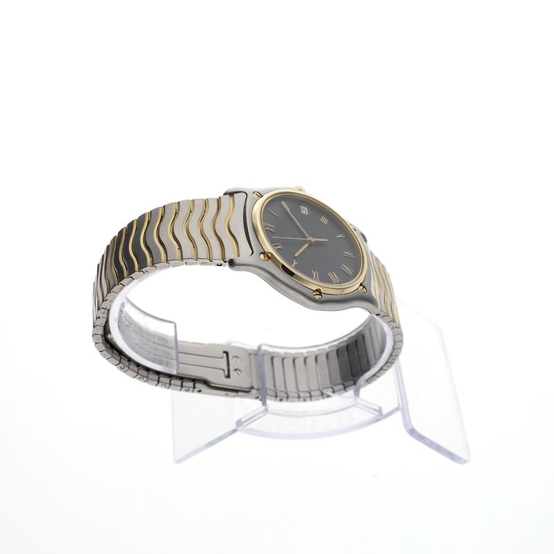 Image 12 of Ebel Classic Wave 1187141; 18k gold/steel watch