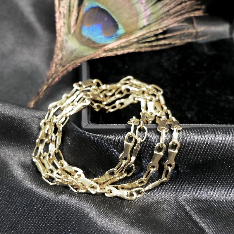 Image 2 of Gold fantasy link chain
