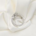 Image 4 of Platinum brooch with diamonds | Approx. 1.47 ct.