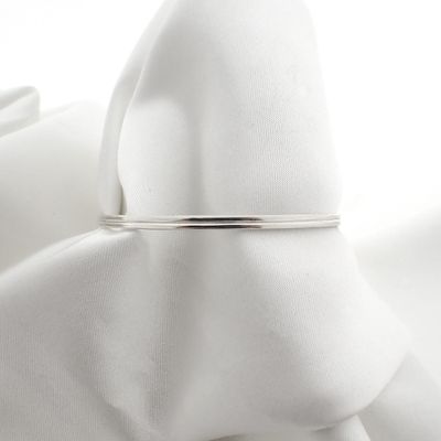 Image 2 of Silver subtle slave bracelet | Ø 61 mm