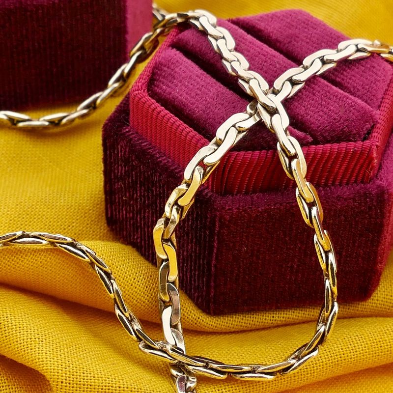 Image 2 of Silver Fantasy Link Necklace