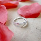 Image 2 of Silver children's ring with heart