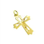 Image 4 of Gold pendant of cross with corpus