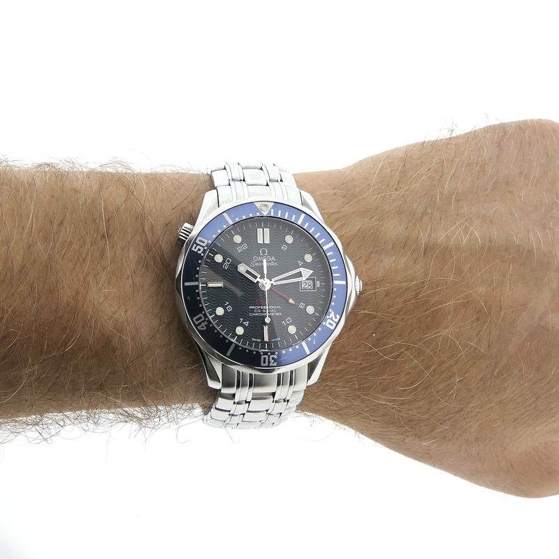 Image 13 of Omega Seamaster 300m GMT Co-Axial 2535.80.00; Automatic men's diving watch