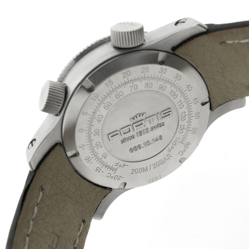 Image 7 of Fortis B-47 Calculator GMT; Automatic men's watch