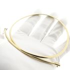 Image 7 of Gold Omega link necklace | 41 cm