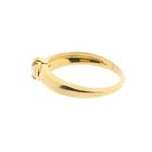 Image 6 of Gold solitaire ring with diamond; 0.20 ct.