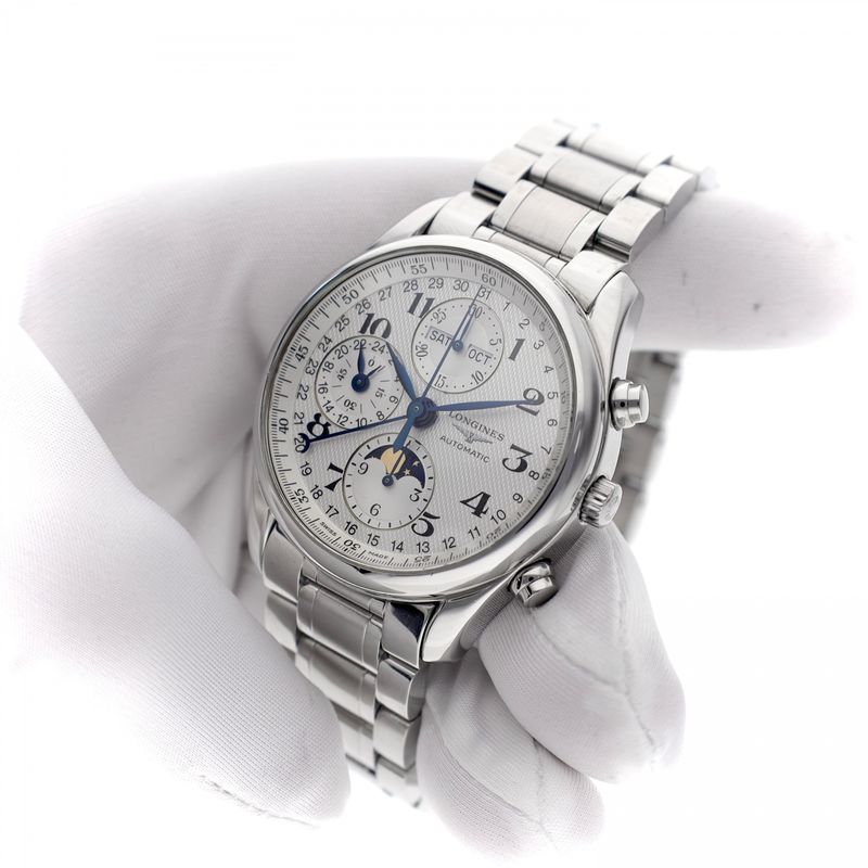 Image 5 of Longines Master Collection Chrono Moonphase L2.673.4.78 Automatic Watch