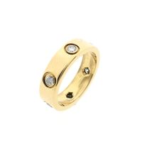 Cartier Gold Ring with Diamonds; 0.60 ct.