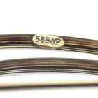 Image 6 of Two-tone fantasy brooch with diamond.