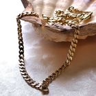 Image 2 of Gold gourmet link chain | 52 cm