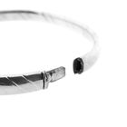 Image 5 of Silver slave bracelet with engravings | Ø 62.5 mm
