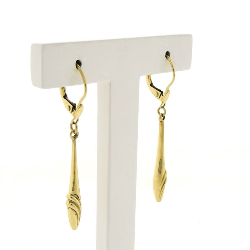 Image 3 of Vintage gold earrings