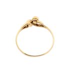 Image 6 of Gold ring with blood coral