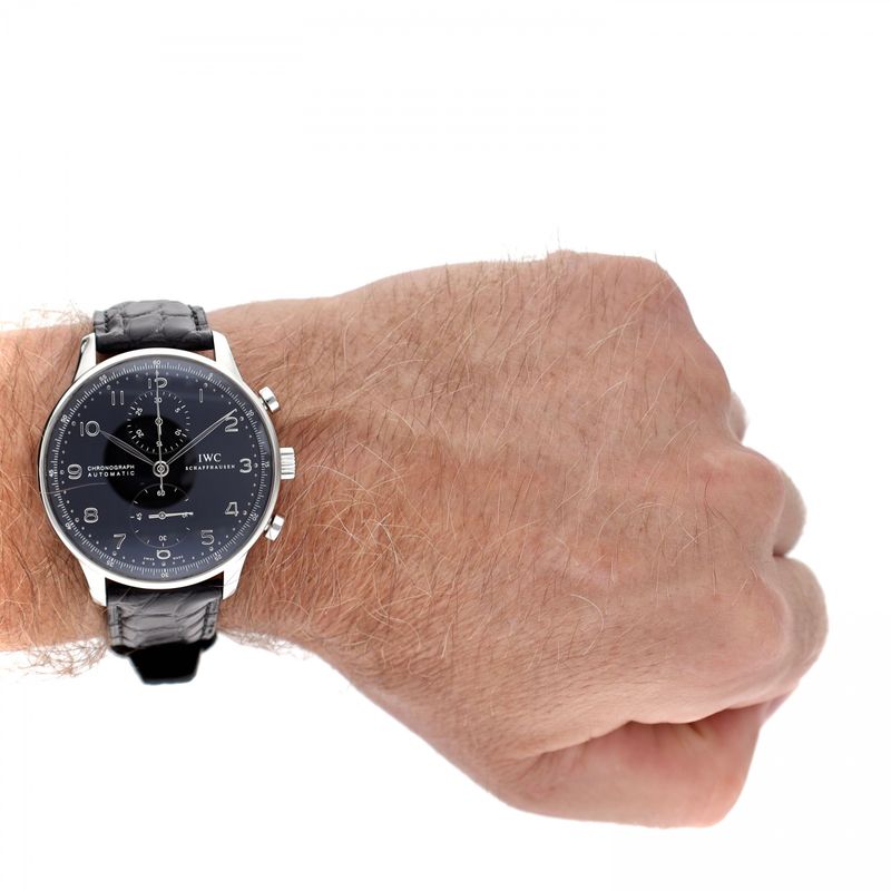 Image 15 of IWC Portuguese Chronograph IW371447; Automatic Men's Watch