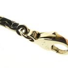 Image 6 of Gold necklace with fixed pendant and diamond; 0.21 ct.