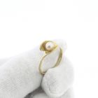 Image 9 of Vintage gold ring with pearl
