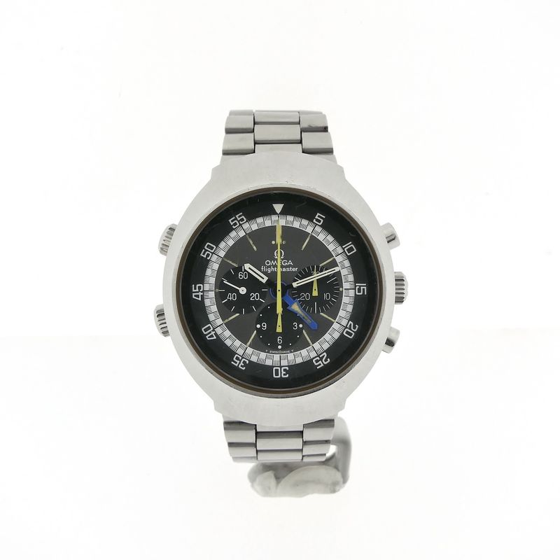 Image 16 of Omega Flightmaster 145.036; Vintage chronograph pilot watch