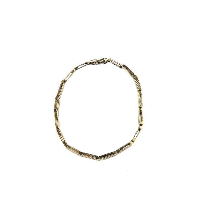 Image 3 of Golden fantasy link bracelet | 21 cm