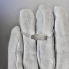 Image 3 of Silver link bracelet with engraving; Children | 11-13 cm