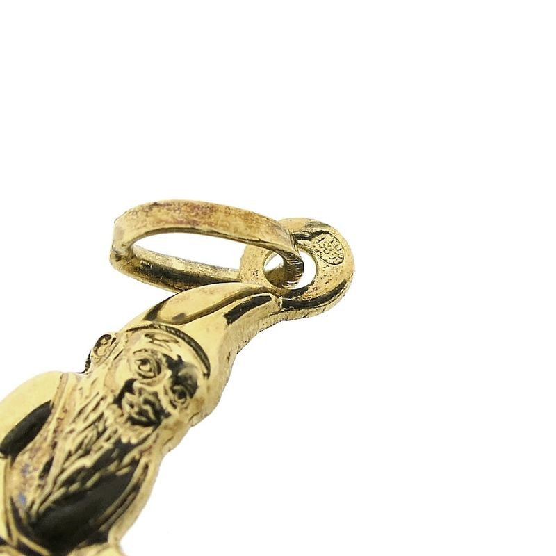 Image 6 of Golden pendant of a gnome