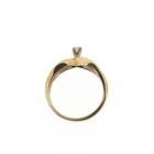 Image 5 of Vintage gold ring with diamond | 0.26 ct.
