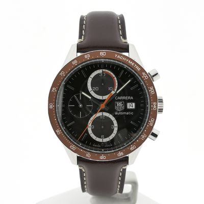 Image 1 of TAG Heuer Carrera 'Juan Manuel Fangio' CV2013-4; Chronograph men's watch