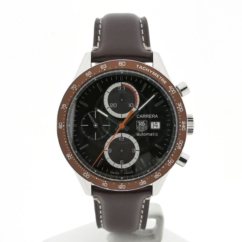 Image 1 of TAG Heuer Carrera 'Juan Manuel Fangio' CV2013-4; Chronograph men's watch