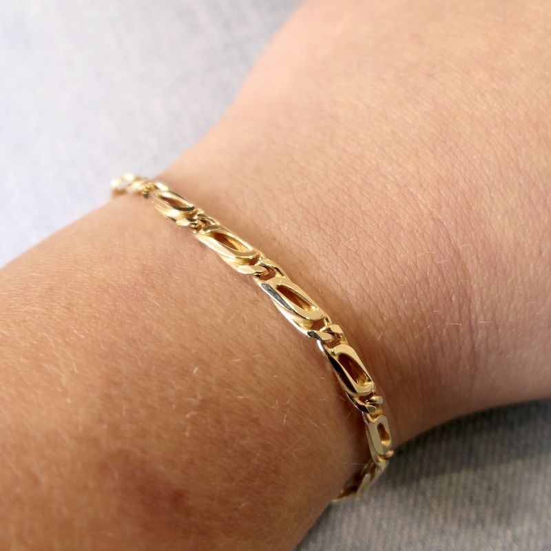 Image 7 of Gold fantasy link bracelet