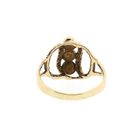 Image 4 of Gold Ring with Blood Coral
