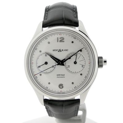 Image 1 of Montblanc Heritage Monopusher Chronograph 119952; Automatic men's watch with chronograph