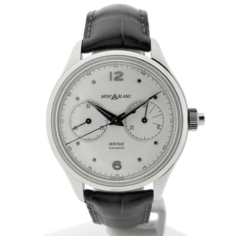 Image 1 of Montblanc Heritage Monopusher Chronograph 119952; Automatic men's watch with chronograph