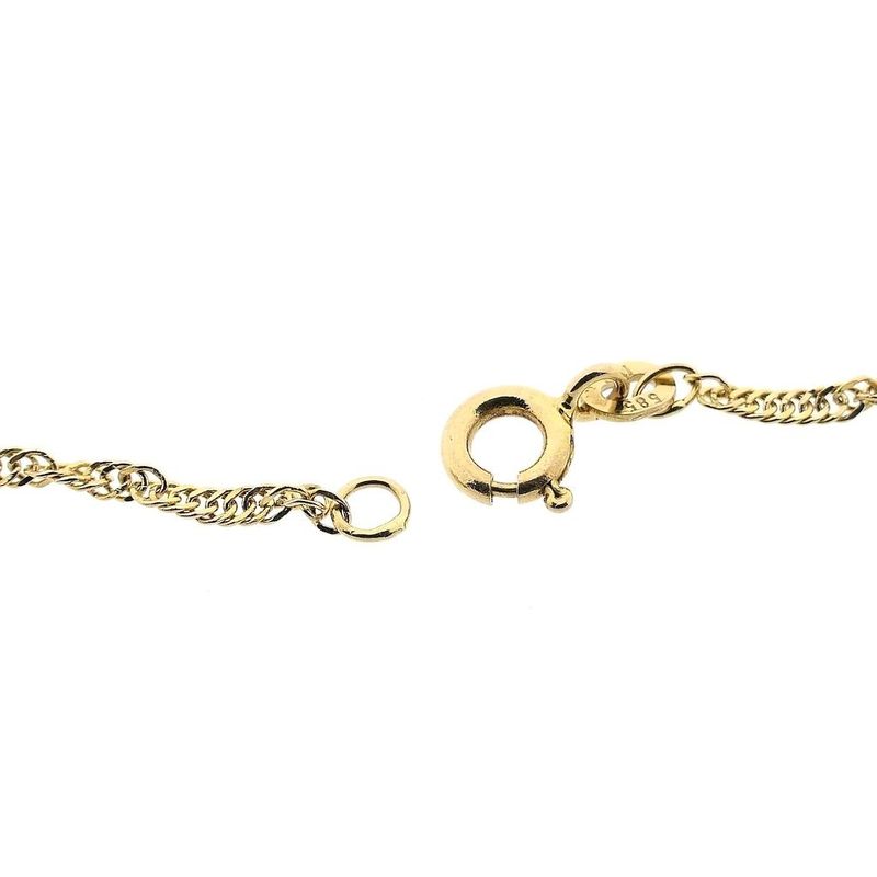 Image 5 of Gold Singapore link chain