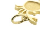 Image 9 of Gold zodiac sign pendant; Cancer