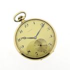 Image 2 of Zenith Antique 14k gold pocket watch; N.V. Hoek's Oxygen Factories