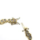 Image 4 of Gold tennis bracelet with diamond; 1.71 ct.