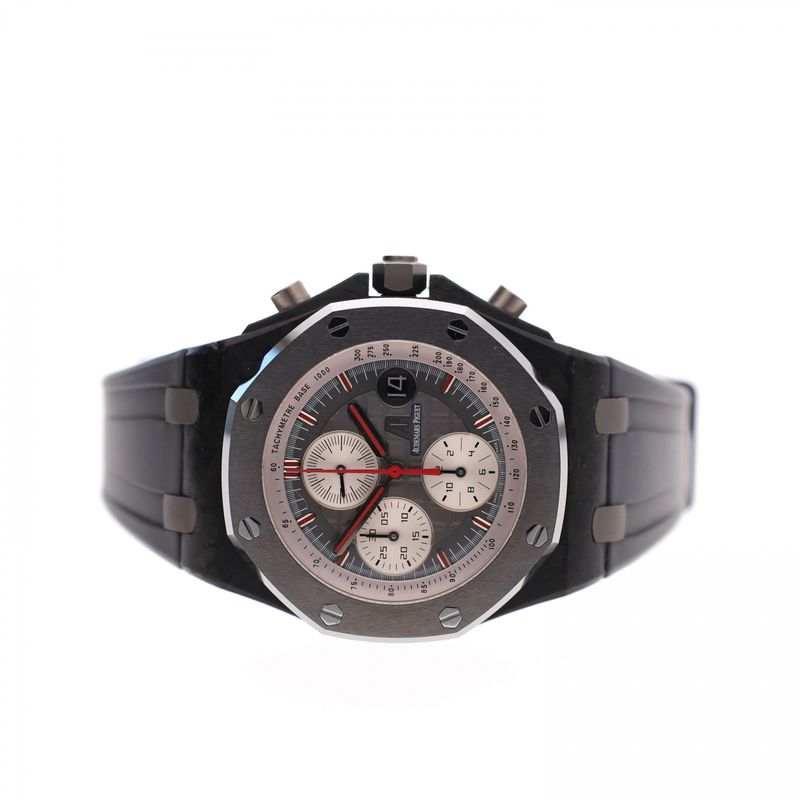 Afbeelding 8 van Audemars Piguet Royal Oak Offshore 'Jarno Trulli Limited Edition' 26202AU.OO.DOO2CA; Automatisch Her