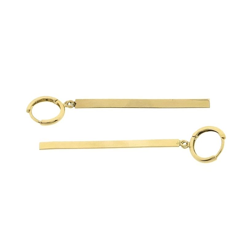 Image 5 of Gold long earrings