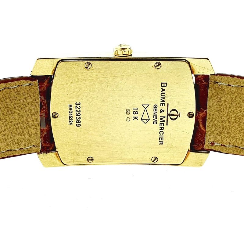 Image 3 of Baume Mercier Hampton; 18k gold watch