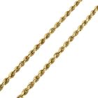 Afbeelding 6 van Gouden gedraaide schakelketting/sautoir | 90 cm 