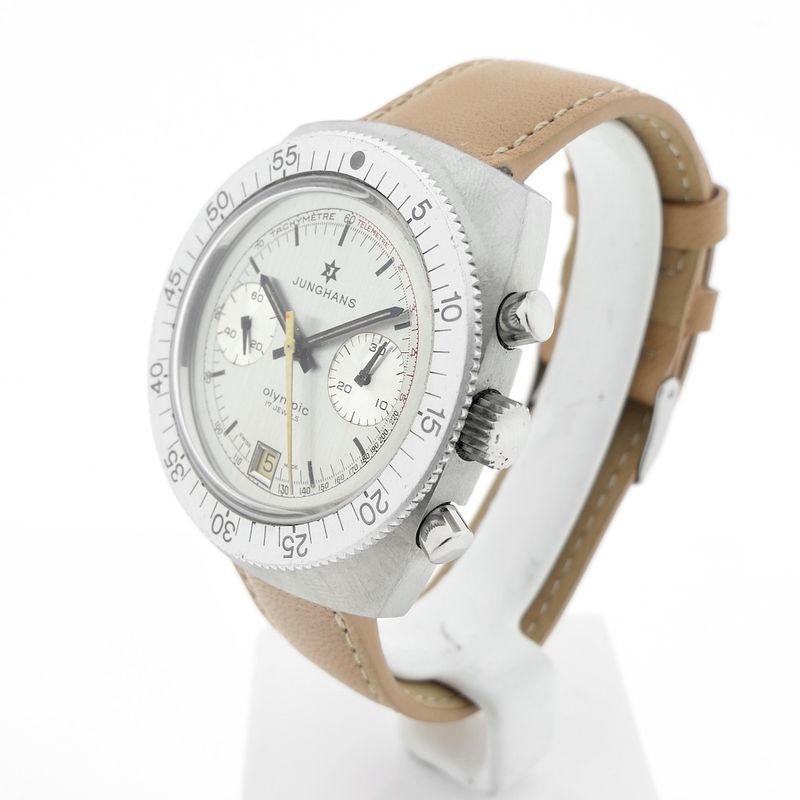 Image 2 of Junghans Olympic; Vintage chronograph men's watch