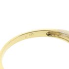 Image 9 of Two-tone gold solitaire ring with diamond | 0.005 ct.