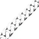 Image 7 of Solid Silver Gourmet Chain Bracelet