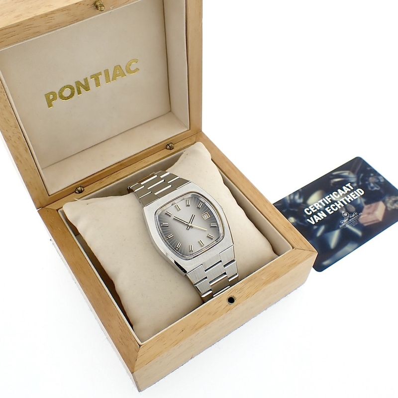 Image 3 of Pontiac Memomatic; Vintage men's watch