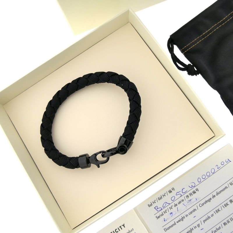 Image 3 of Omega Accessories; Sailing Bracelet; Black; Nylon; (L) 20cm
