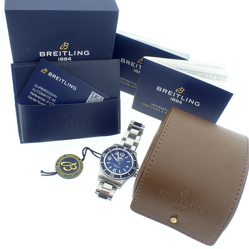 Image 15 of Breitling Superocean A17366; Men's diving watch
