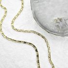 Image 7 of Gold scroll link chain; Midas